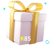 Receba seus bônus de boas-vindas no K85