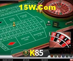 Tela de boas-vindas e lobby de jogos do aplicativo K85